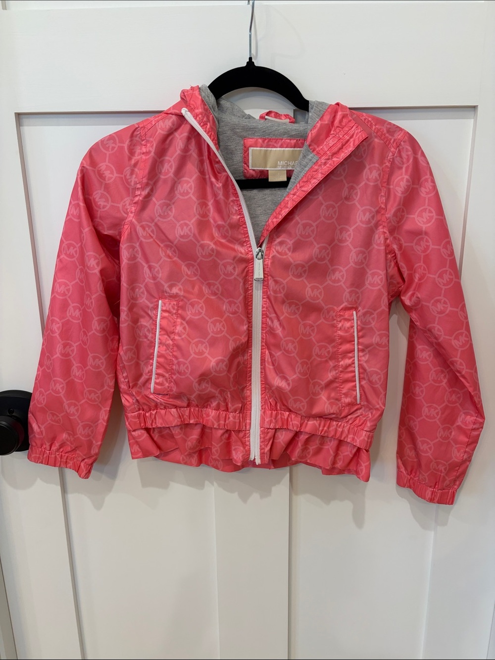 Girl’s Pink Michael Kors Jacket (Size 7/8)
